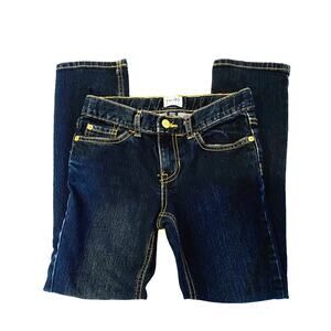 Children’s place girl's darkwash skinny jeans size 10 straight leg